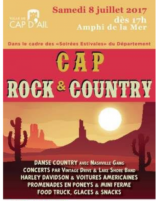 Rock & Country made in cap d'ail!