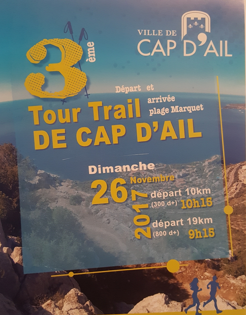 TOUR TRAIL DE CAP D'AIL