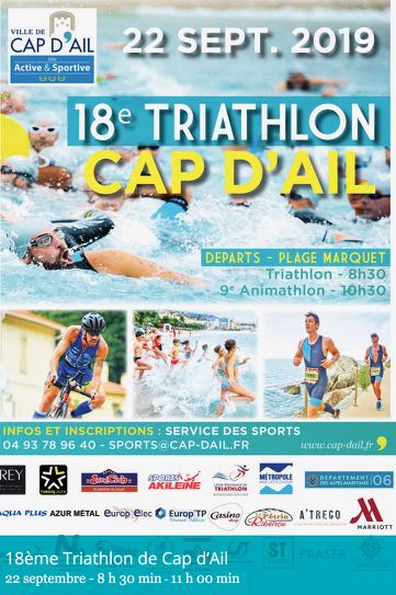 18ème Triathlon de Cap d'Ail