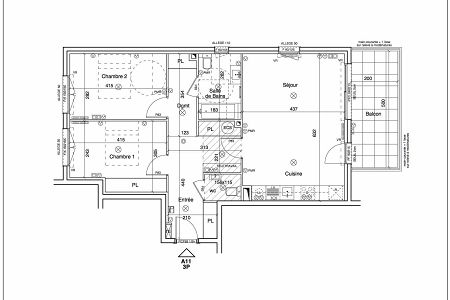 Flat - 3 rooms - 73 m² - MENTON