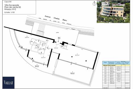 Appartement - 3 pièces - 135 m² - CAP D'AIL